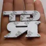 آرم فلزی اسپرت GTR استیل مشکی