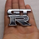 آرم فلزی اسپرت GTR استیل مشکی