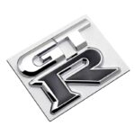 آرم فلزی اسپرت GTR استیل مشکی