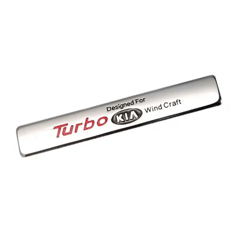 آرم فلزی توربو کیا Turbo KIA Wind Craft آرم فلزی توربو کیا Turbo KIA Wind Craft
