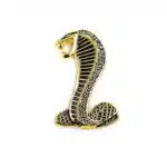 آرم فلزی موستانگ شلبی کوچک طلایی ۲ عدد