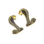 آرم فلزی موستانگ شلبی کوچک طلایی ۲ عدد