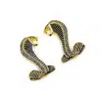 آرم فلزی موستانگ شلبی کوچک طلایی ۲ عدد