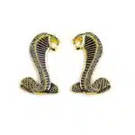 آرم فلزی موستانگ شلبی کوچک طلایی ۲ عدد