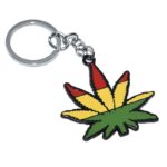 جاسوییچی سرکلیدی فلزی طرح برگ