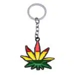 جاسوییچی سرکلیدی فلزی طرح برگ