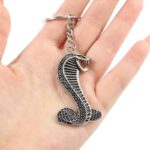 جاسوییچی سرکلیدی فلزی موستانگ شلبی استیل