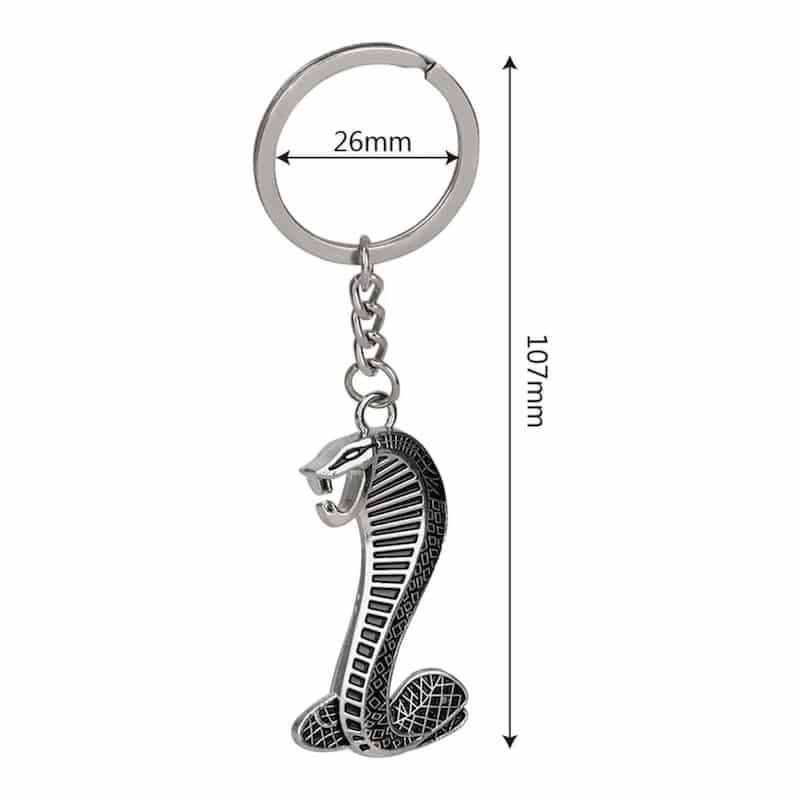 جاسوییچی سرکلیدی فلزی موستانگ شلبی استیل-۳ جاسوییچی سرکلیدی فلزی موستانگ شلبی استیل