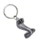 جاسوییچی سرکلیدی فلزی موستانگ مشکی سفید