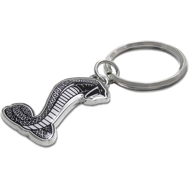 جاسوییچی سرکلیدی فلزی موستانگ مشکی سفید-۳ جاسوییچی سرکلیدی فلزی موستانگ مشکی سفید