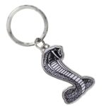 جاسوییچی سرکلیدی فلزی موستانگ مشکی سفید