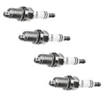 شمع سوزنی پایه کوتاه ایریدیم تورچ K7RTI اورجینال