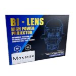 لنز چراغ بای لد F83B مانستر 55W دو چیپ CSP