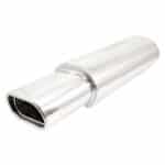 منبع اگزوز MG RACING استیل سر کتابی