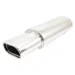 منبع اگزوز MG RACING استیل سر کتابی