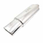 منبع اگزوز MG RACING استیل سر کتابی