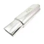 منبع اگزوز MG RACING استیل سر کتابی