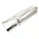 منبع اگزوز MG RACING استیل سر کتابی