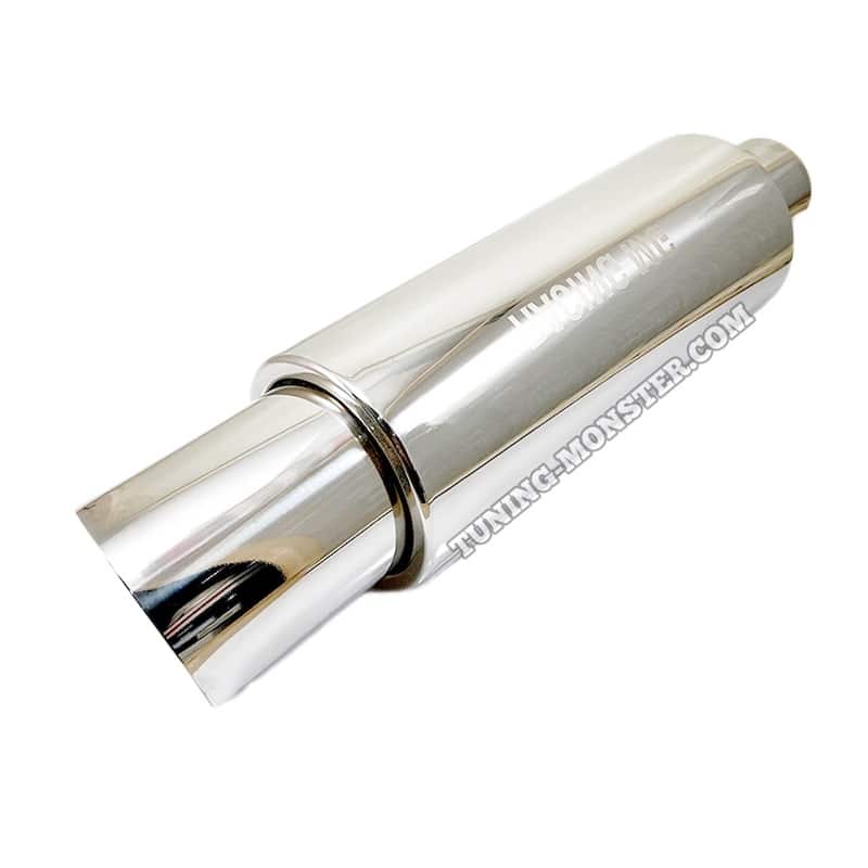 منبع اگزوز MG RACING استیل سر گرد منبع اگزوز MG RACING استیل سر گرد