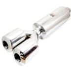 منبع اگزوز دولول استیل WRC MONSTER