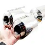 منبع اگزوز دولول استیل WRC MONSTER