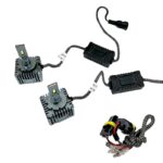 هدلایت E8 Pro پایه D1S/D3S زیمر ۱۲ ولت بدون نیاز به ترانس زنون