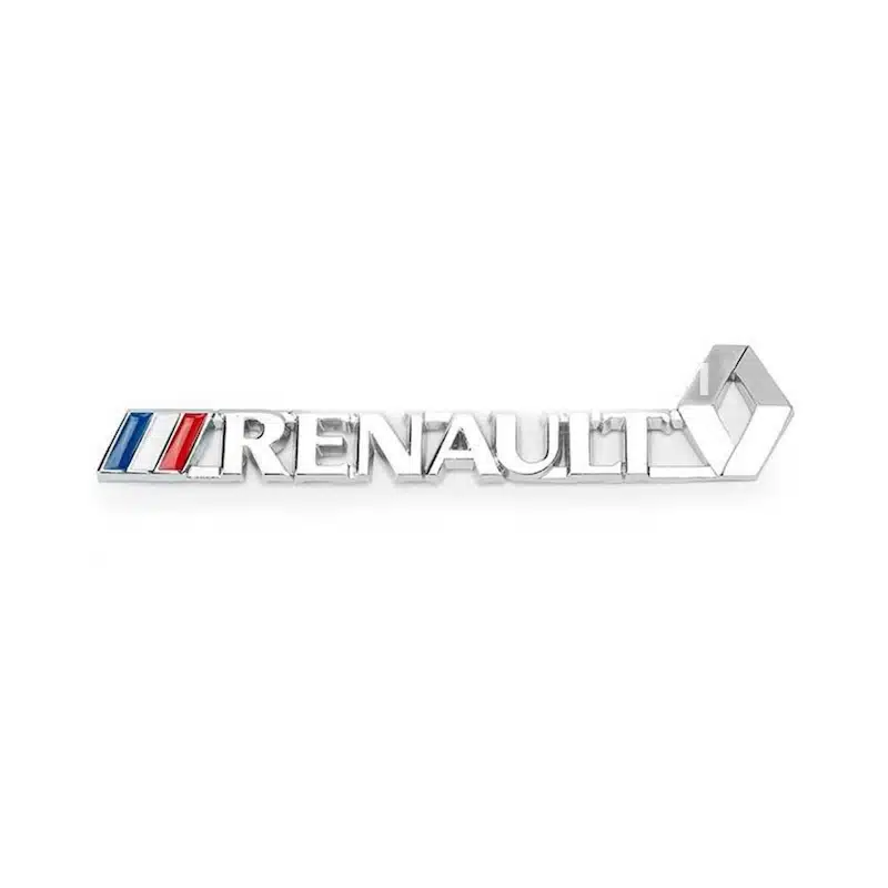 آرم فلزی اسپرت رنو پرچم فرانسه RENAULT