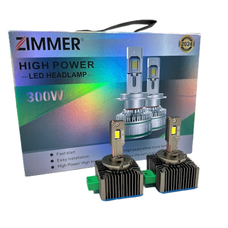 لیست جدید راهنمای پایه لامپ خودروها 118 هدلایت D3S ZX300 زیمر 55 وات 6000 K