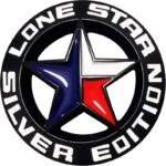 آرم فلزی Lone Star Edition Silver مشکی