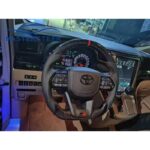 فرمان GR TOYOTA طرح D-CUT کربن