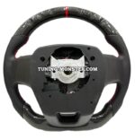 فرمان GR TOYOTA طرح D-CUT کربن