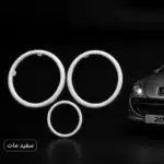 حلقه دور کیلومتر پژو ۲۰۷ سفید مات