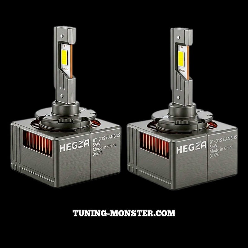 هدلایت D1S هگزا HEGZA سری BT 6000K-4 هدلایت D1S هگزا HEGZA سری BT 6000K