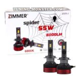 هدلایت M8 PRO زیمر SPIDER 60W پایه H7