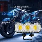 پرژکتور ۳ لنز سفید زرد 30W مانستر RGB