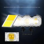 پرژکتور ۳ لنز سفید زرد 30W مانستر RGB