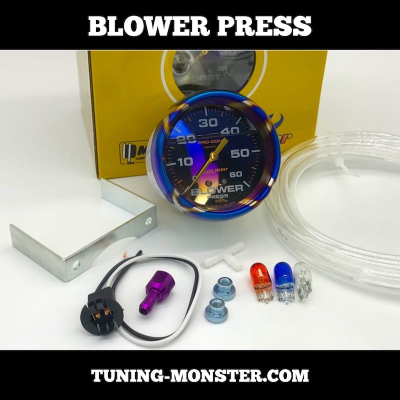 گیج بوست مکانیکی توربو و سوپرشارژر METER اورجینال BLOWER PRESS-6 گیج بوست مکانیکی توربو و سوپرشارژر METER اورجینال BLOWER PRESS
