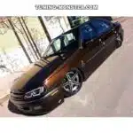 چراغ کادیلاکی داخل سپر قرمز نارنجی