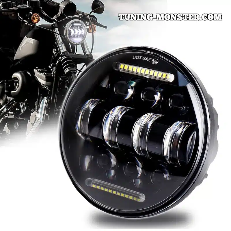 کاسه چراغ اسپرت نیسان و موتور LED 90W تکی MONSTER