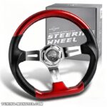 فرمان اسپرت D-CUT قرمز W-POWER اورجینال